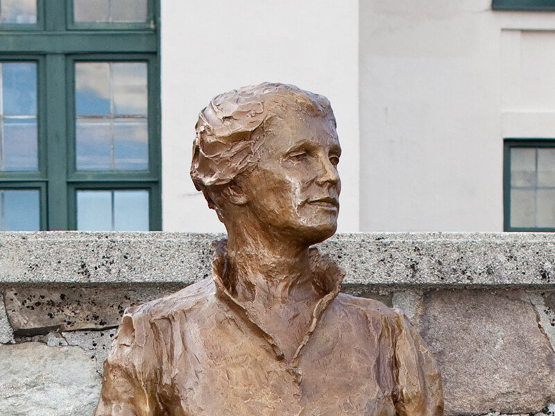 History, Mission & Core Values 5 Bronze statue of Catherine McAuley, foundress of the Sisters of Mercy