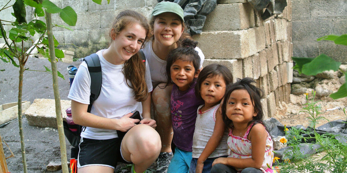 Social Science, Humanities, and Interdisciplinary Programs 4 Students on service trip