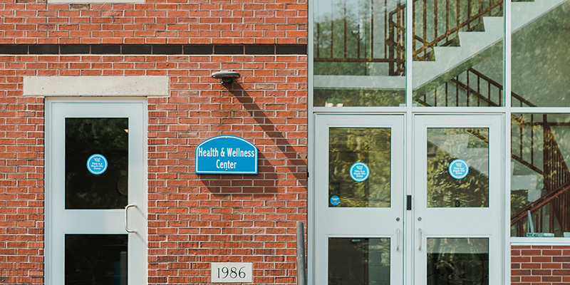 Health Center extrance