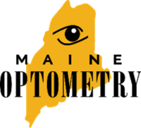 Yellow and black logo with an eye above "AIN TOMET" text, partially obscured by the yellow shape, embodies a sleek corporate design. Saint Joseph's College of Maine