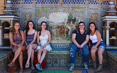 Admissions Office to Host Fall Events 3 SJC students studying abroad in Spain