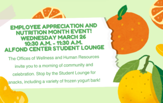 Employee Appreciation &Amp; Nutrition Month Event 10 EE Appreciation Event Notice