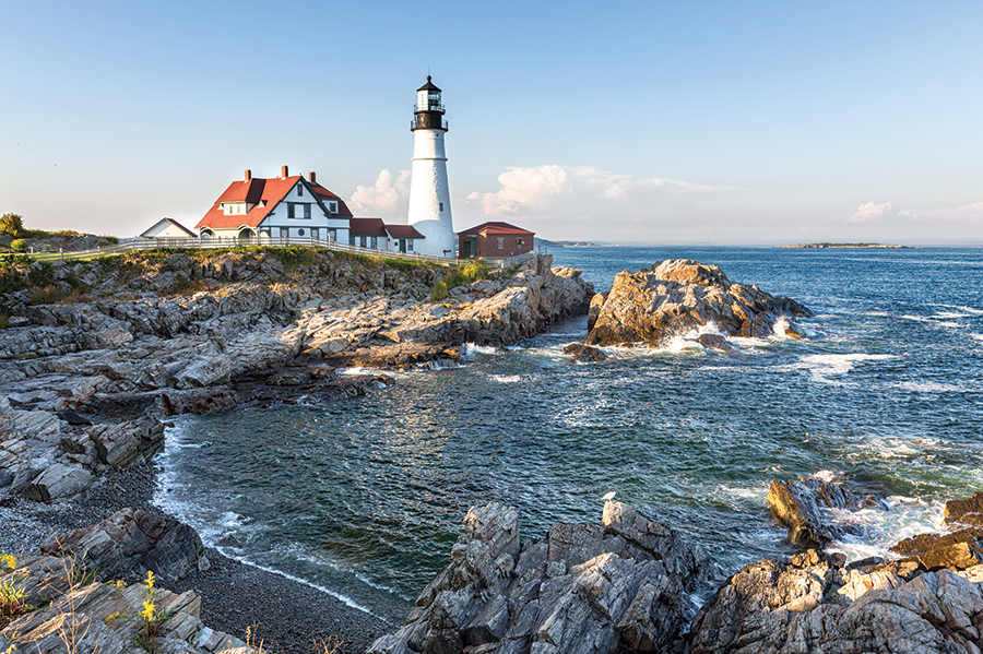 Portland-Headlight Saint Joseph's is close to the ocean. Don't forget to checkout Portland Headlight.