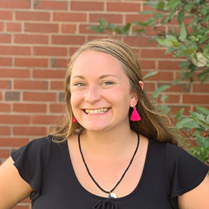 Elementary education major Renee Leask