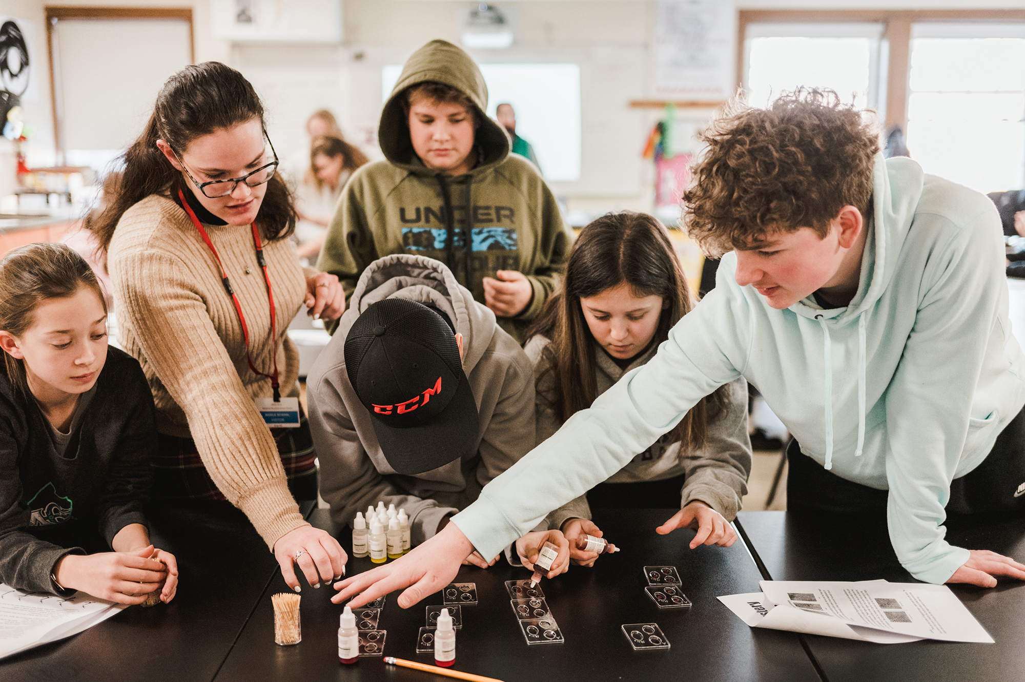 Stem Education 5 Science students perform research on Sebago Lake