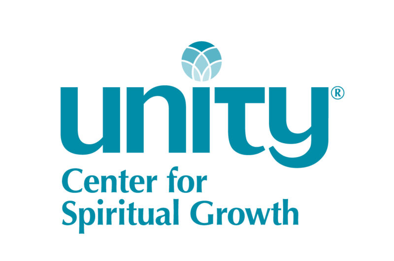 Center For Faith And Spirituality 5 Logo of Unity Center for Spiritual Growth featuring the center's name in blue-green text with a stylized emblem above the
