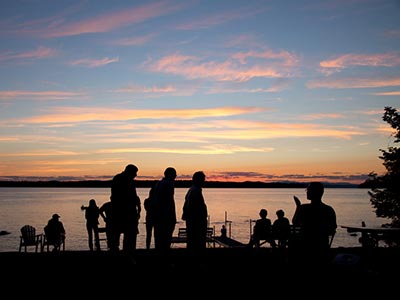 Center For Faith And Spirituality 1 Sunset at the lake- About the Center for Faith and Spirituality