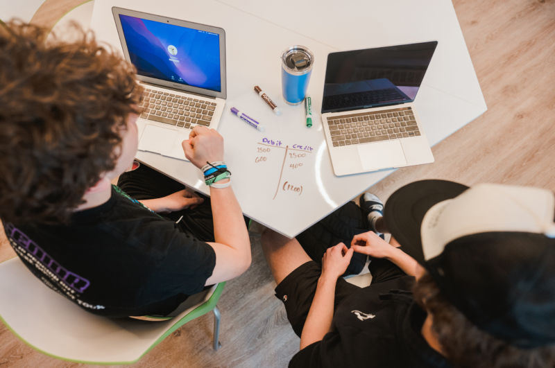 Study business in person or online at Saint Joseph's College of Maine.