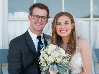 Fall 2018 Alumni Notes 4 David Kapelson ’15 and Melanie Edson Kapelson ’15