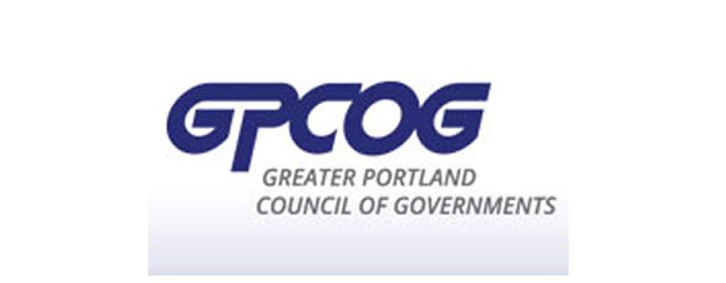 greater-portland-council-governments Logo of the Greater Portland Council of Governments (GPCOG) with the text "GPCOG Greater Portland Council of Governments" in blue letters, symbolizing its collaboration with the Institute for Local Food Systems Innovation. Saint Joseph's College of Maine