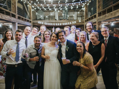 Fall 2018 Alumni Notes 5 Kevin Melega '09 wedding
