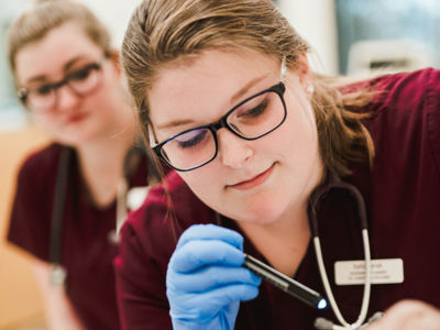 Saint Joseph’s College Meets Alfond Foundation Challenge For Nursing Innovation Hub 2 undergraduate nursing student