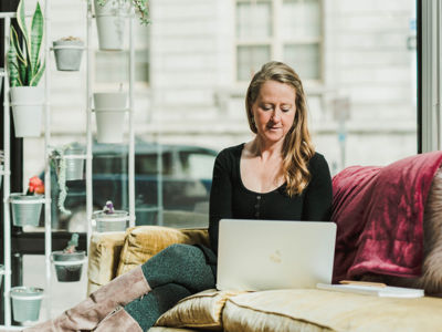 Online learners can study from anywhere