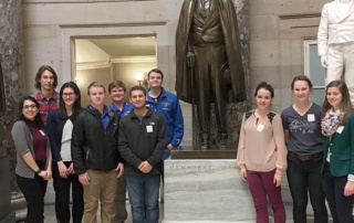 From Sebago Lake To The Nation’s Capital 4 Student group photo from the Sebago Lake to Washington DC trip